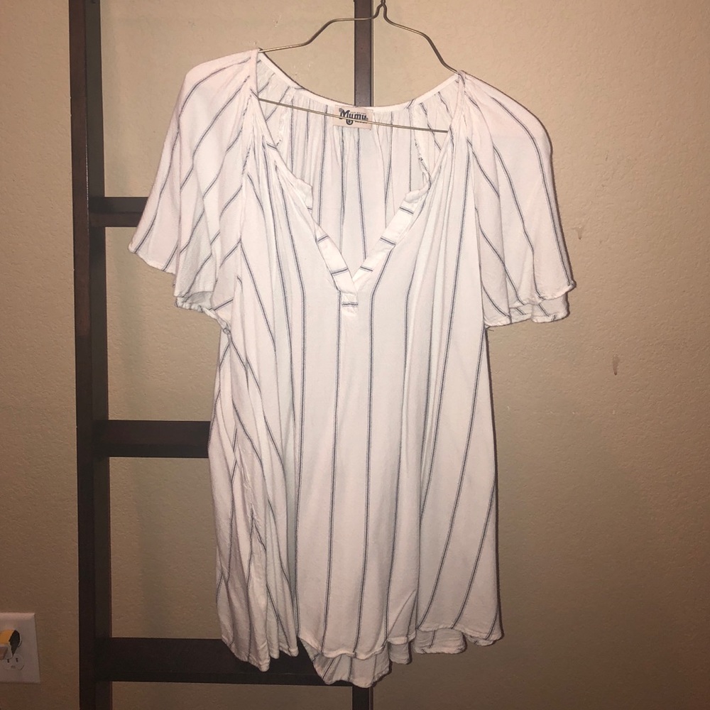 Black & White Striped Shirt